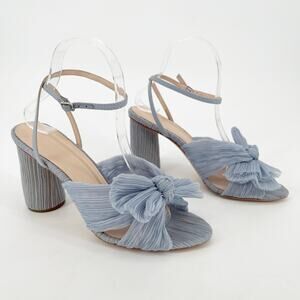Loeffler Randall Light Blue Knotted Sandals